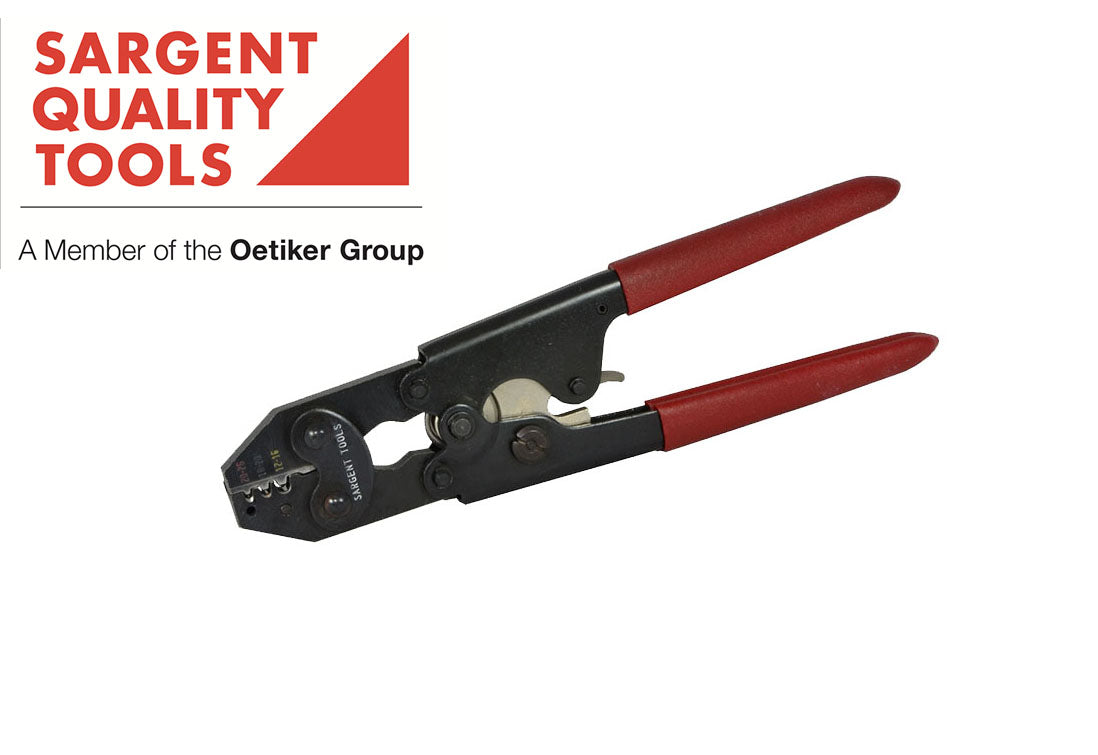 Open barrel deals splice crimp tool