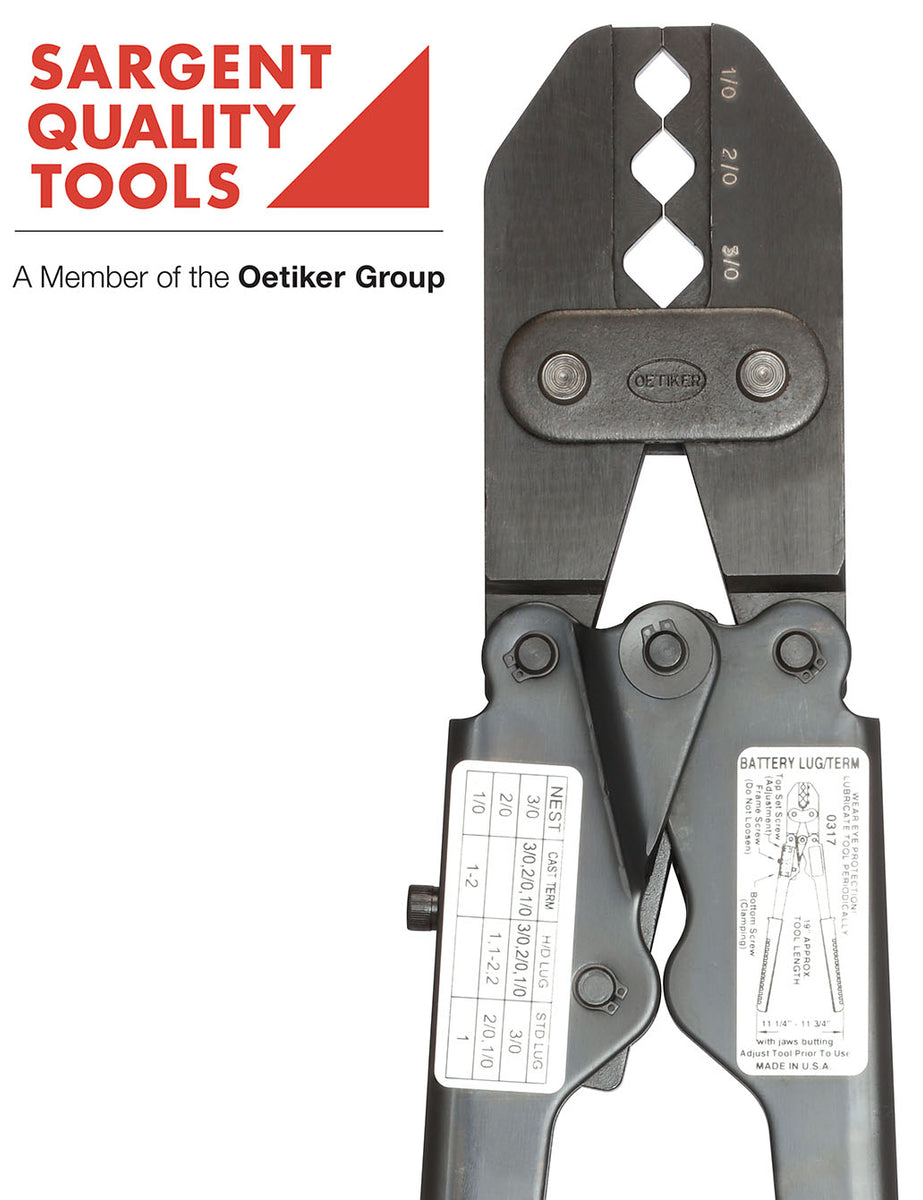 Auto & Truck Battery Crimp Tool for Cast Heavy Duty Tube