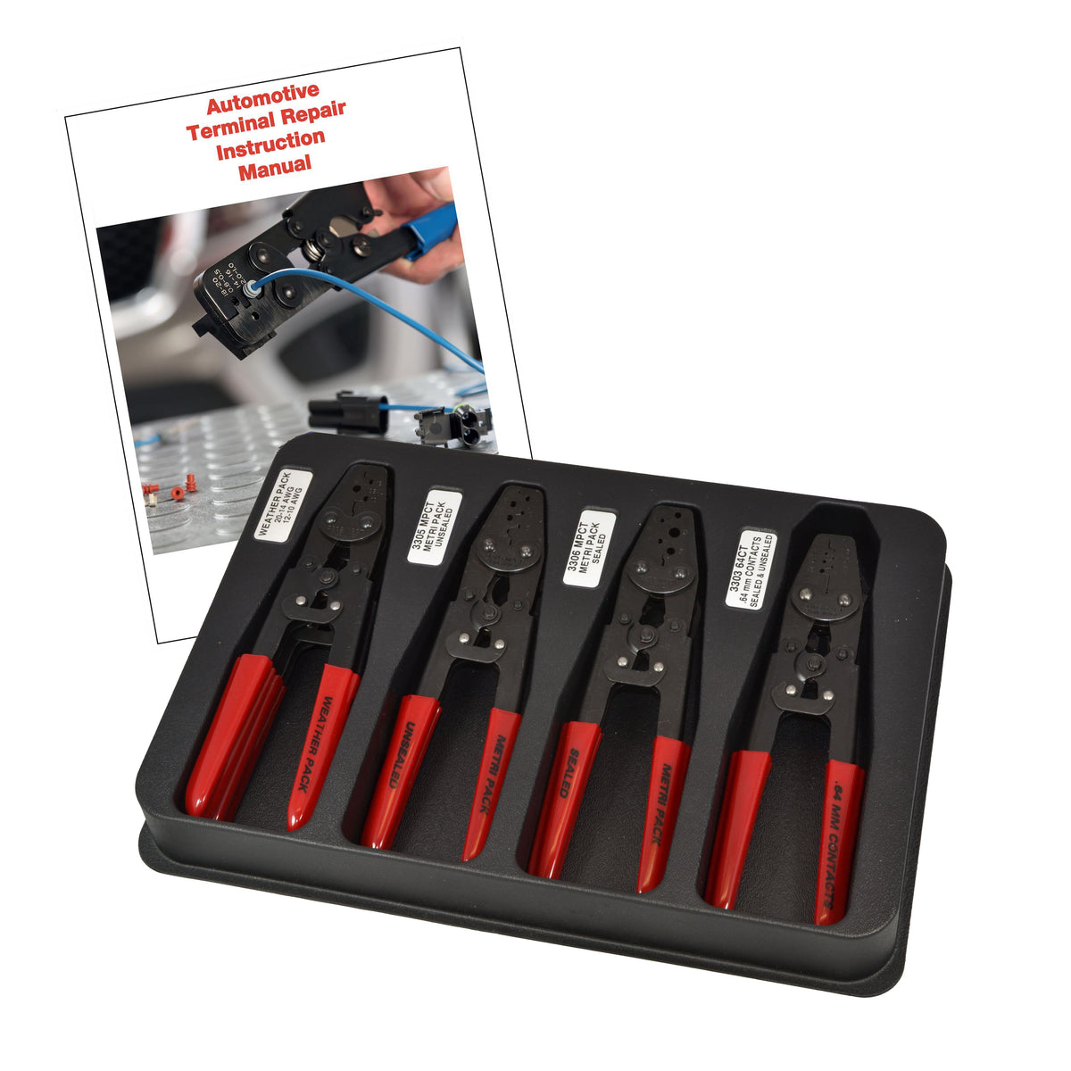 Auto Electric Terminal Tool Kit - Value Line - SARGENT #3330 TRK ...