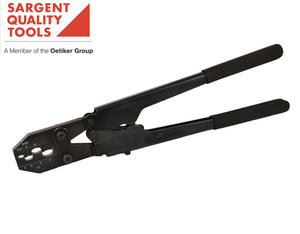 Long handle crimper for Insulated and Non-insulated 8 AWG - 2 AWG power lugs