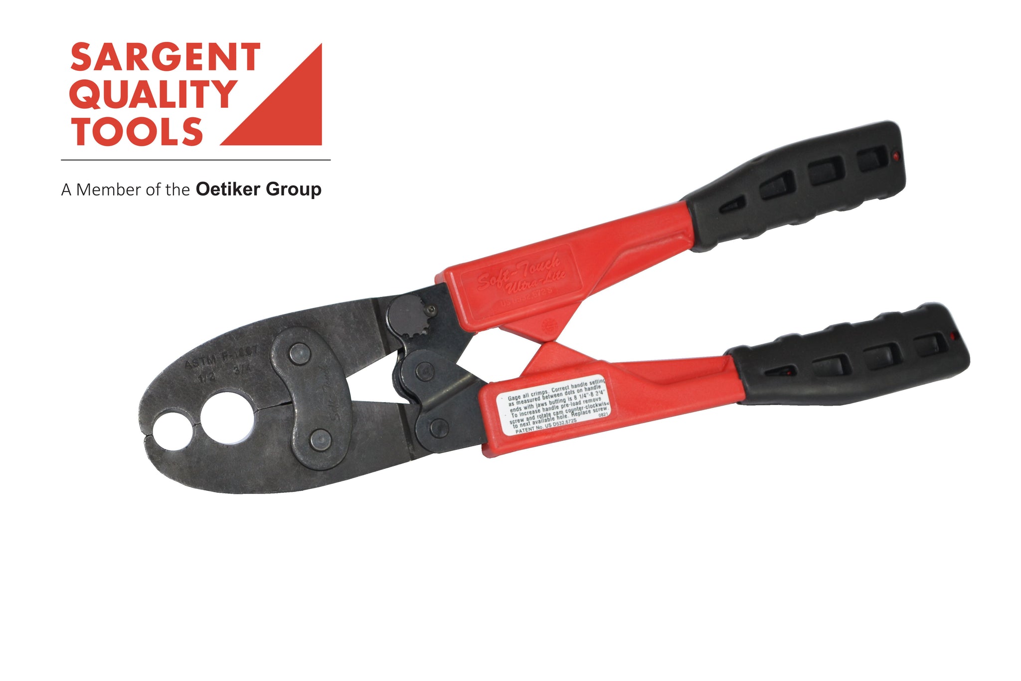 Copper Crimp Ring Combo PEX Crimping Tool - 1/2 & 3/4 #9306 CT –  sargenttoolsonline