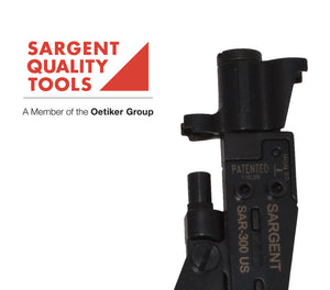 Coax Compression Drop Tool - best tool in tight spaces #SARGENT® SAR-300 US (CIFA #19692)